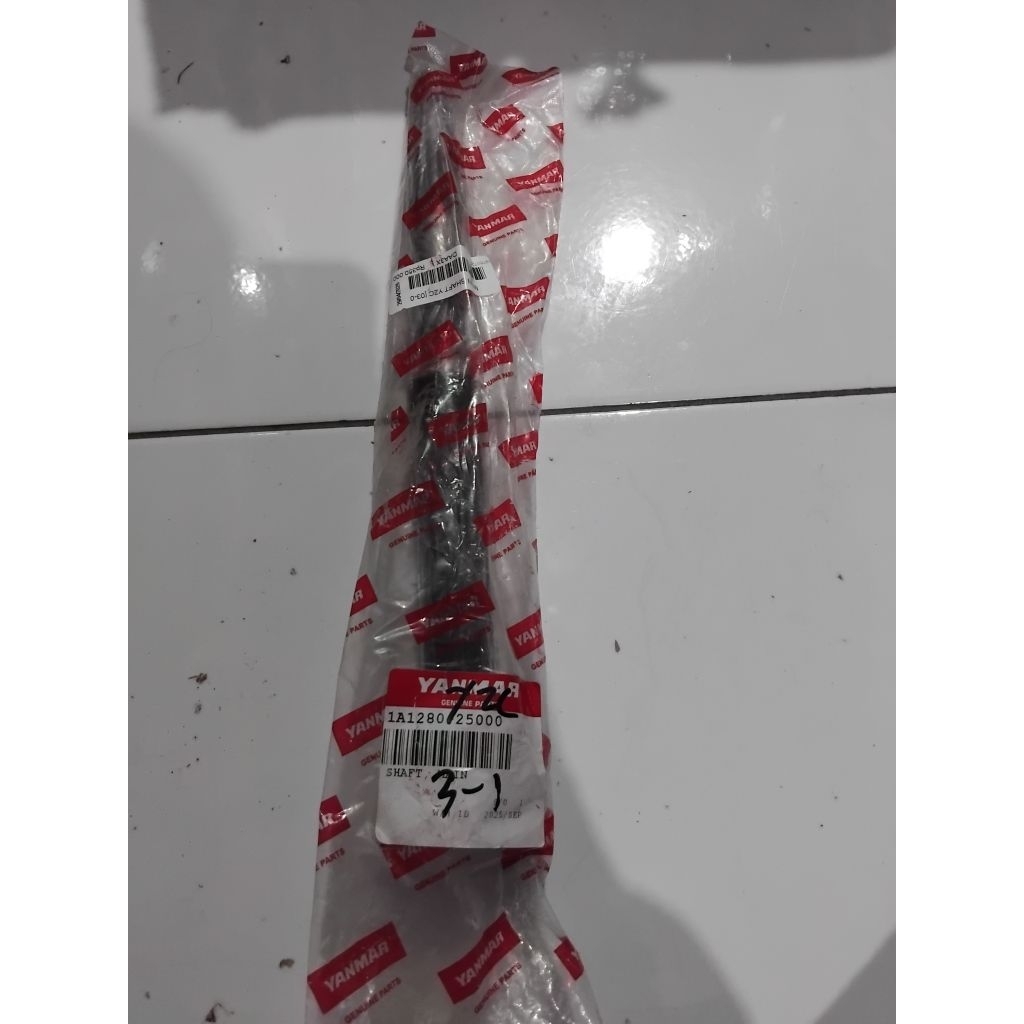 Shaft Main Diesel Yanmar YZC 100% Original / As Kampas  Rotary/Rotari YZC