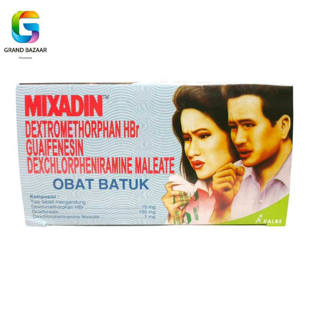 Mixadin Obat Batuk 1 Box 25 Strip [GBZ]