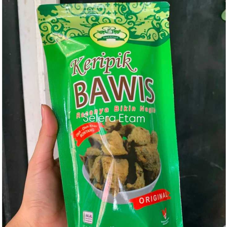 Keripik Ikan Bawis / Cemilan Sehat Dan Bergizi Original Keripik Khas Bontang / Cemilan Oleh Oleh Kal