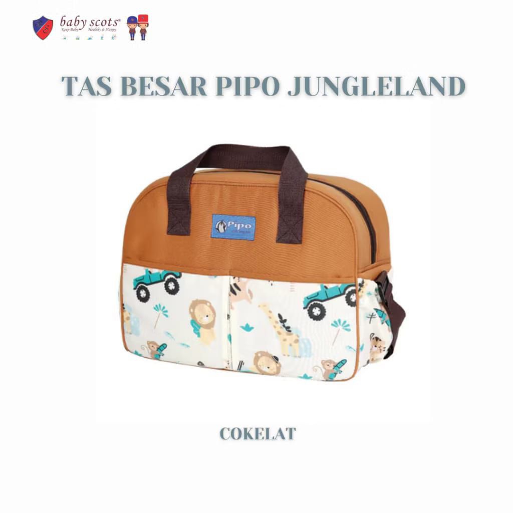 Baby Scots Tas Perlengkapan Bayi Diaper Bag Pipo Series - Tas Perlengkapan Bayi Modern & Stylish Tra