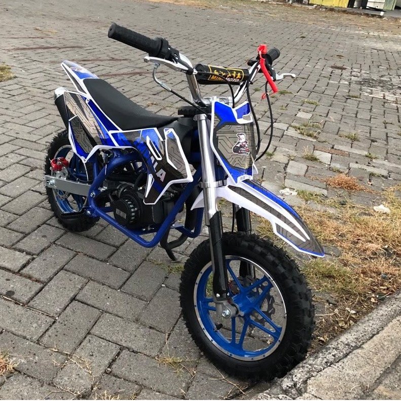 [INSTAN] Motor Trail Anak (BEKAS) IMPALA 50CC Mesin 2 Tak Mainan Motor Cross Anak