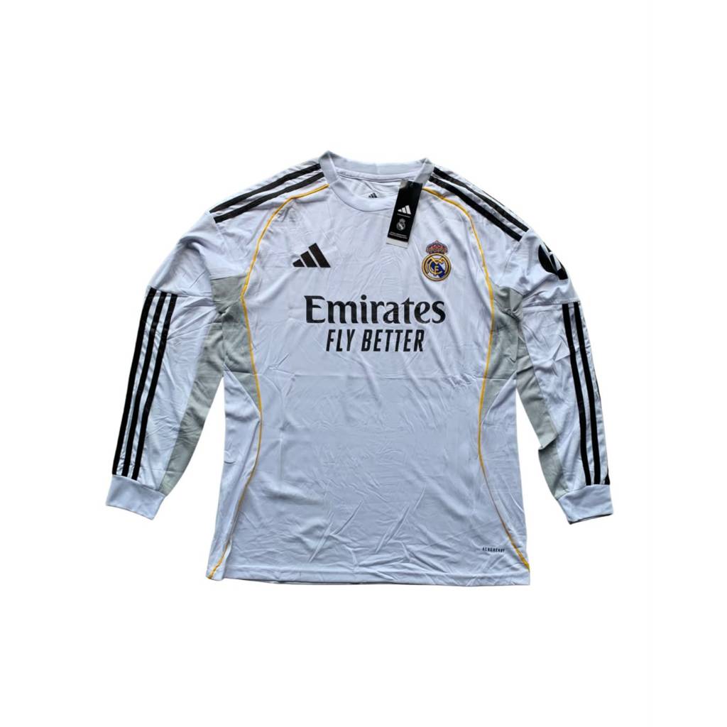 BNWT LS Real Madrid Home 2025/26