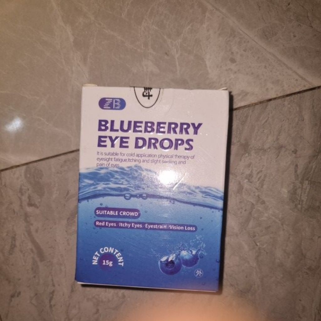 BLUEBERRY EYE DROPS TETES MATA 15GRAM
