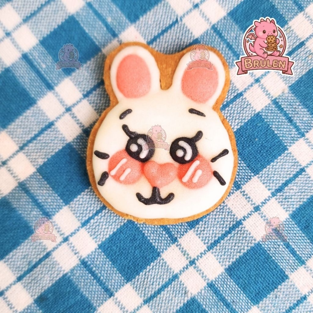 BUTTER COOKIES/COOKIES KARAKTER KELINCI/ICING COOKIES