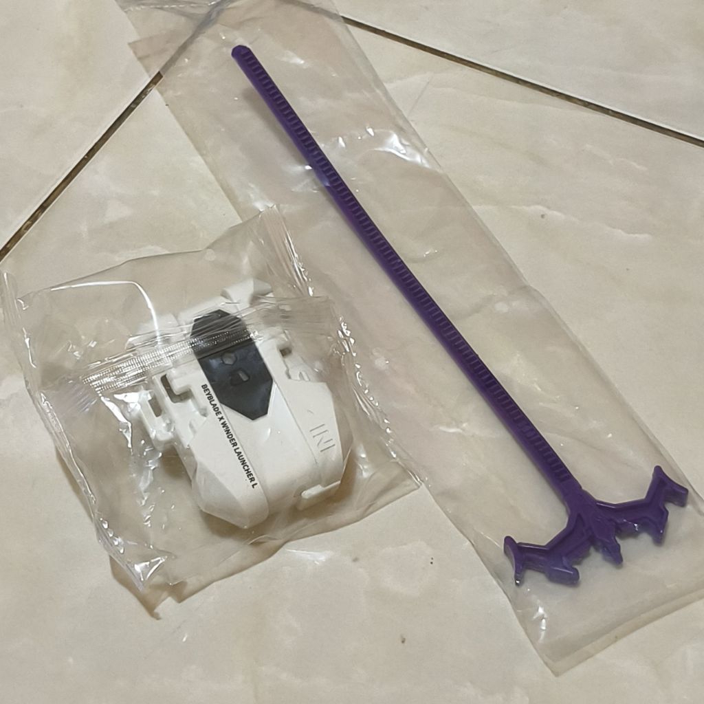 Beyblade X Winder Launcher L (kiri) eks Meteor Dragoon Original Takara Tomy