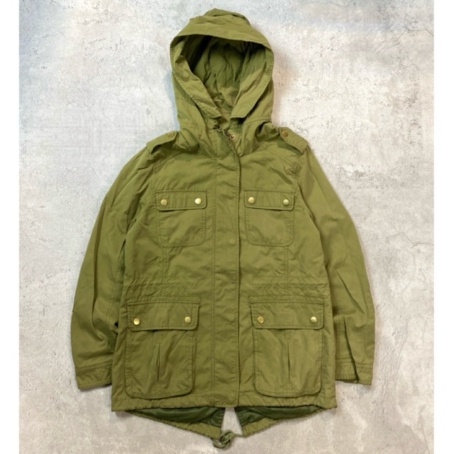 Jaket Parka Hoodie Military TBJ Nearby S fit M