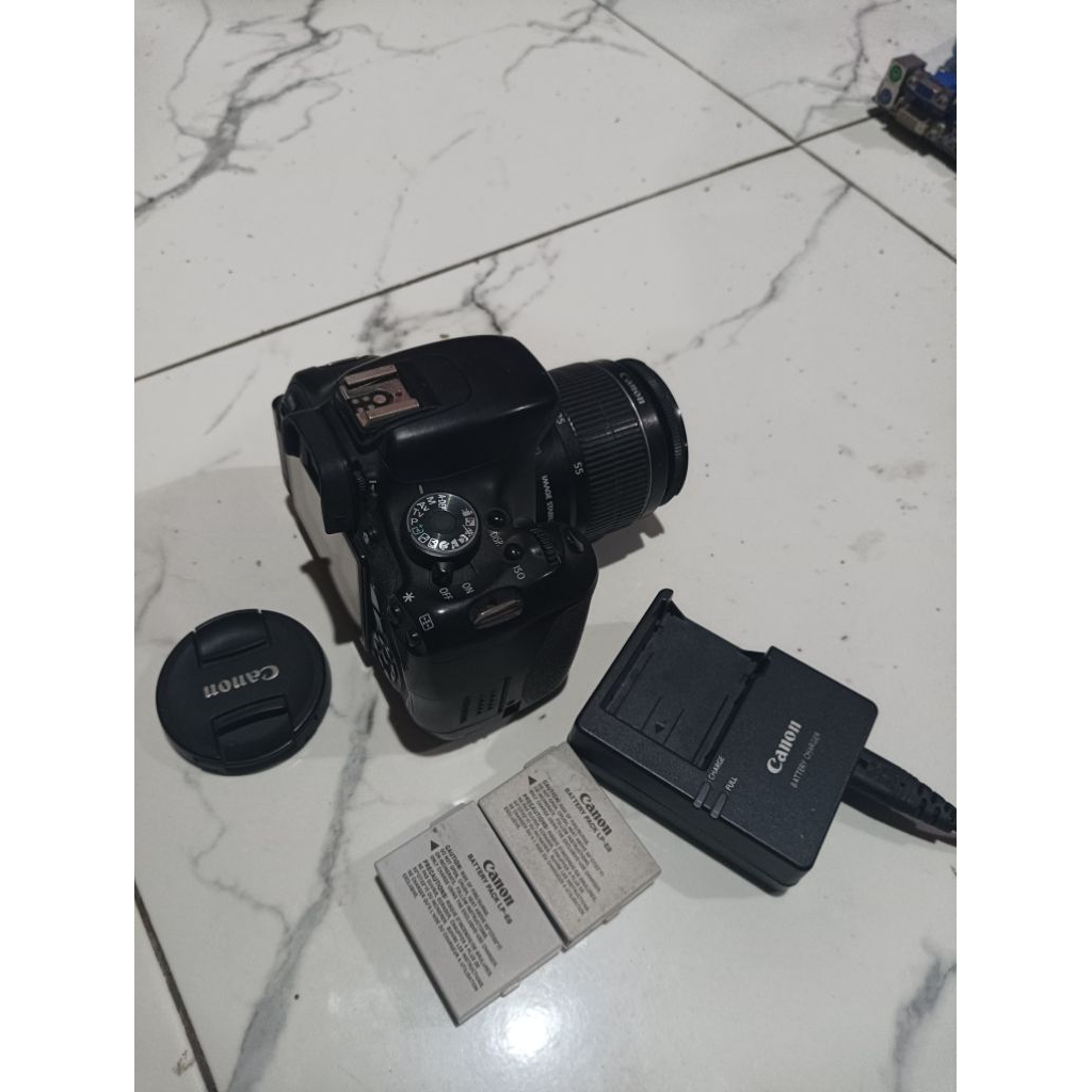 Baterai canon 600D plus charger
