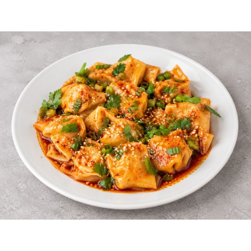 wonton rebus spicy