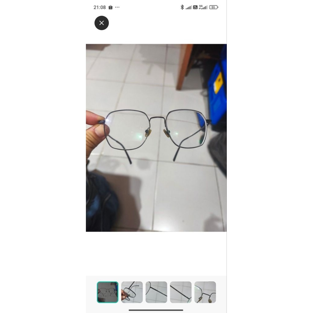 kacamata bolon ringan ori