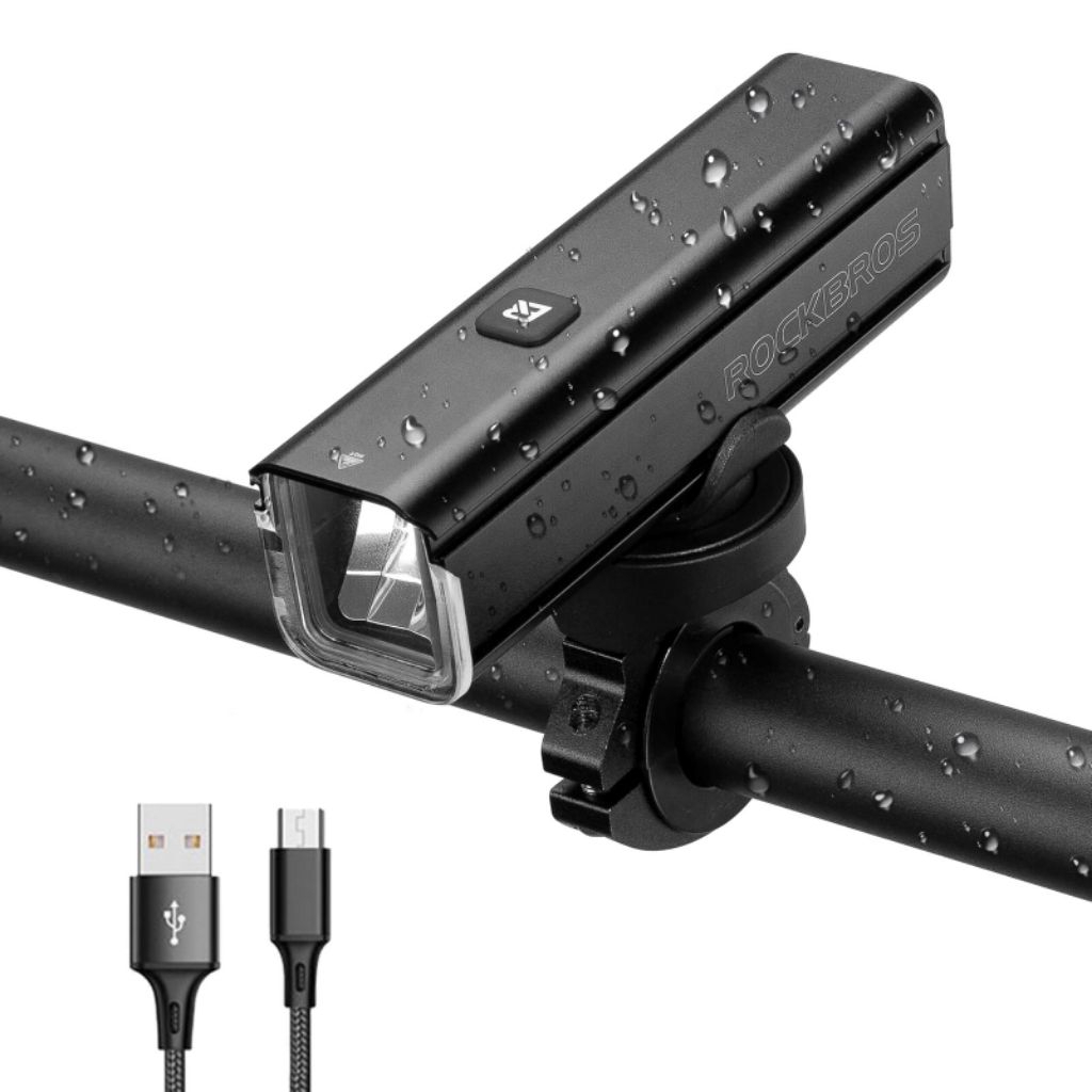 Lampu depan sepeda rockbross RHL 1000