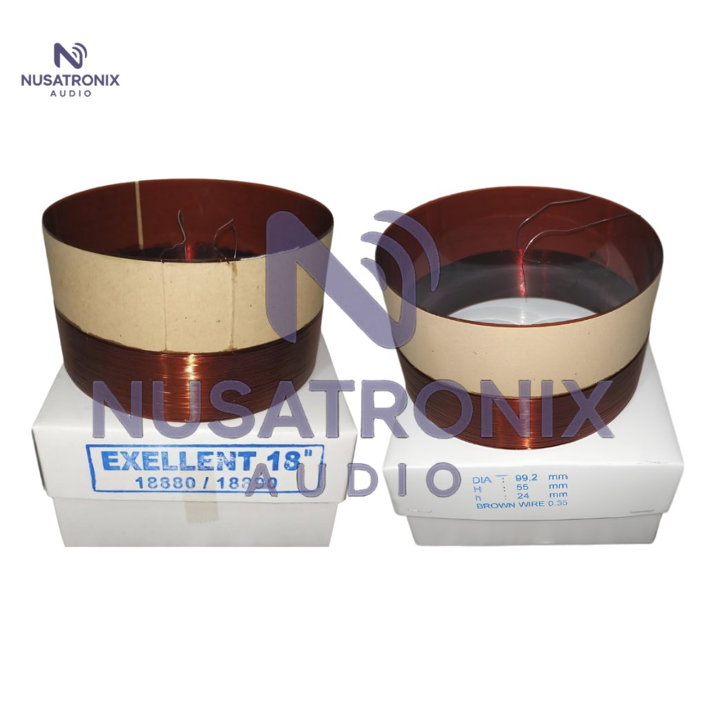 SPOOL SPEAKER MIKA EXELLENT 18" 18880/18800 99.2MM