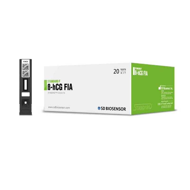 SD Biosensor Standard F BETA HCG est Kit 20 Tests Kit