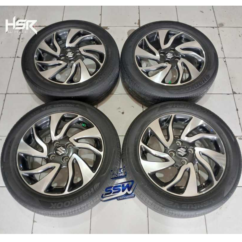 Velg Original Suzuki Baleno Ring 16 Ban Hankook 205 55 R16
