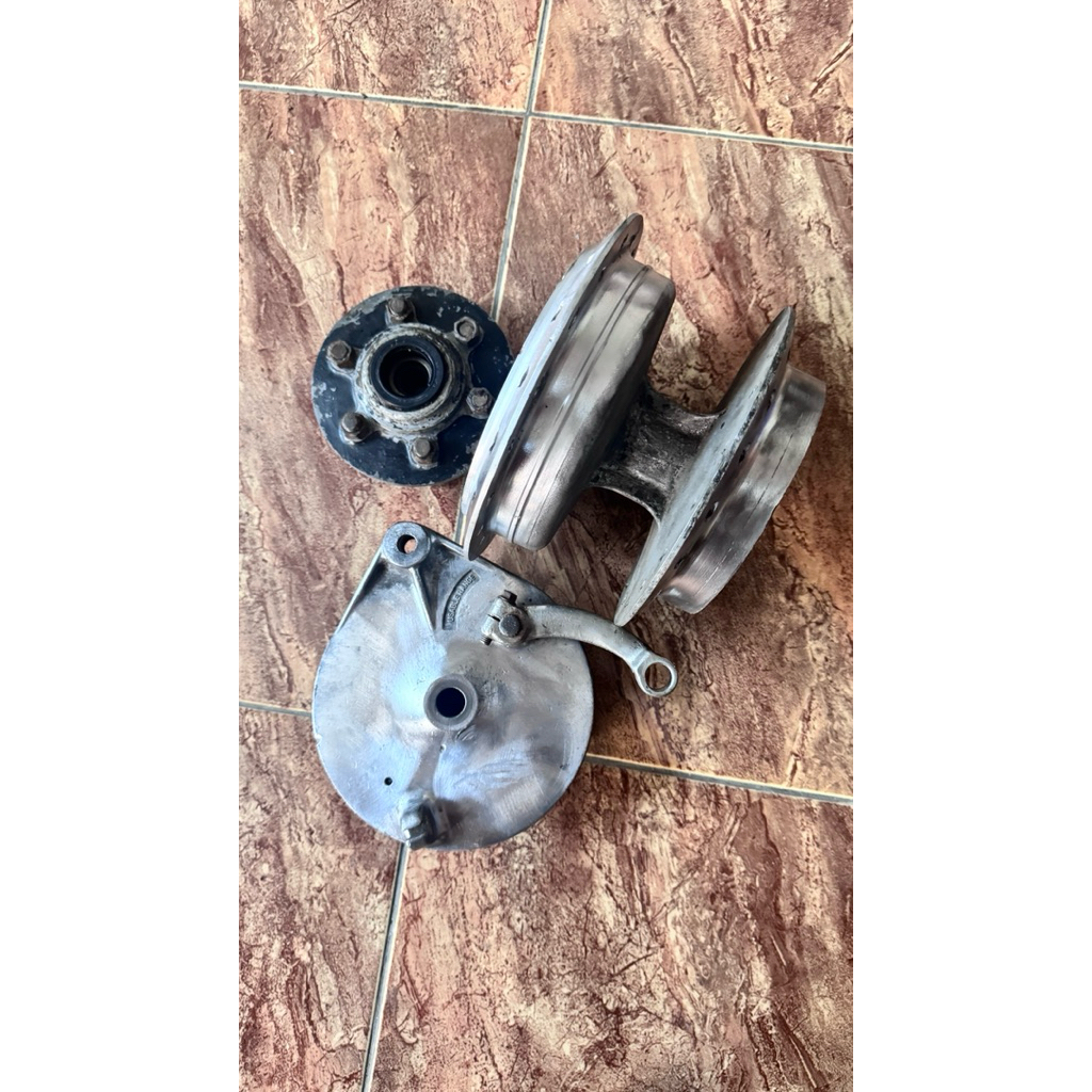 tromol belakang kawasaki binter ke125 original copotan