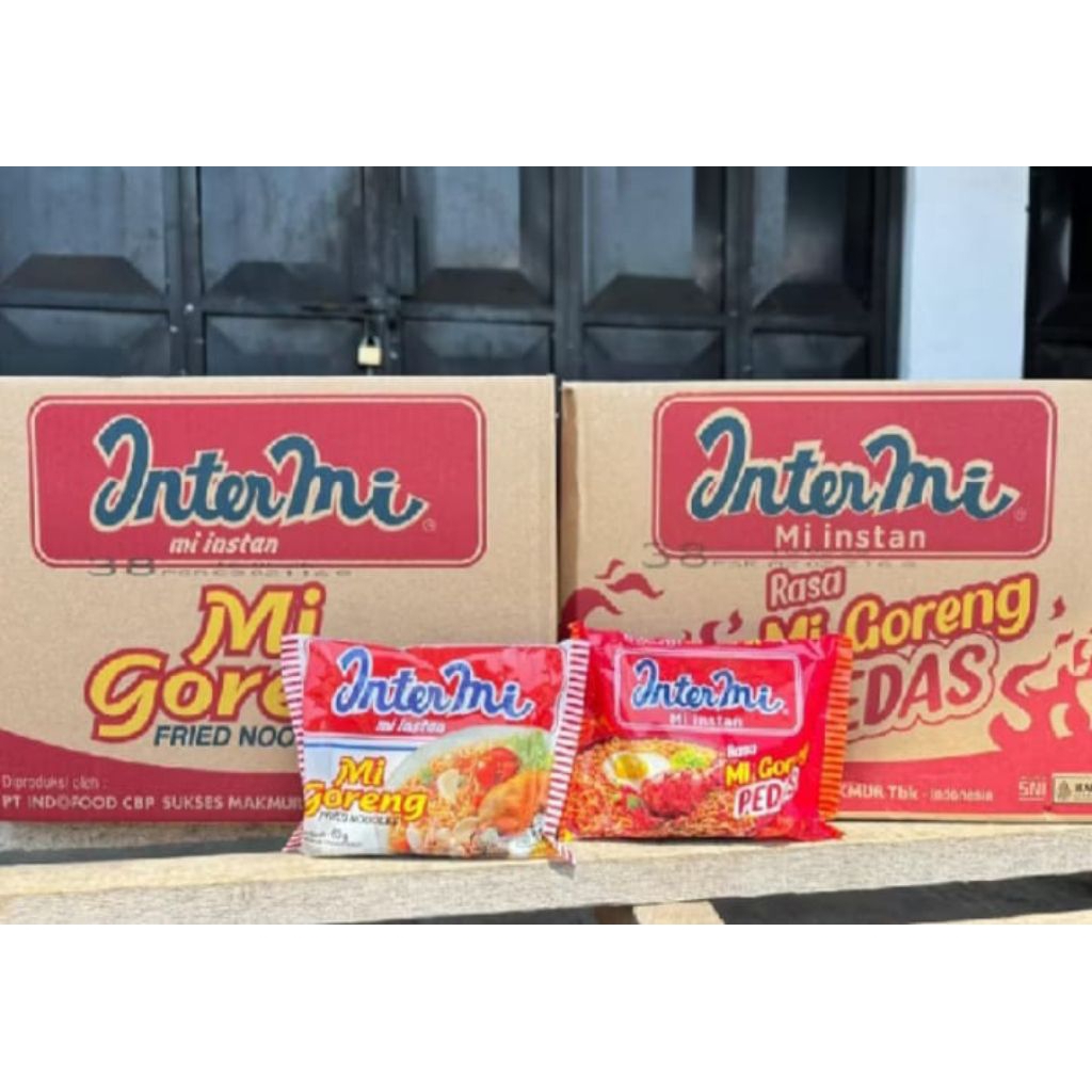 Intermi Goreng Instan 1 Dus 40 Pcs/ Intermi Pedas