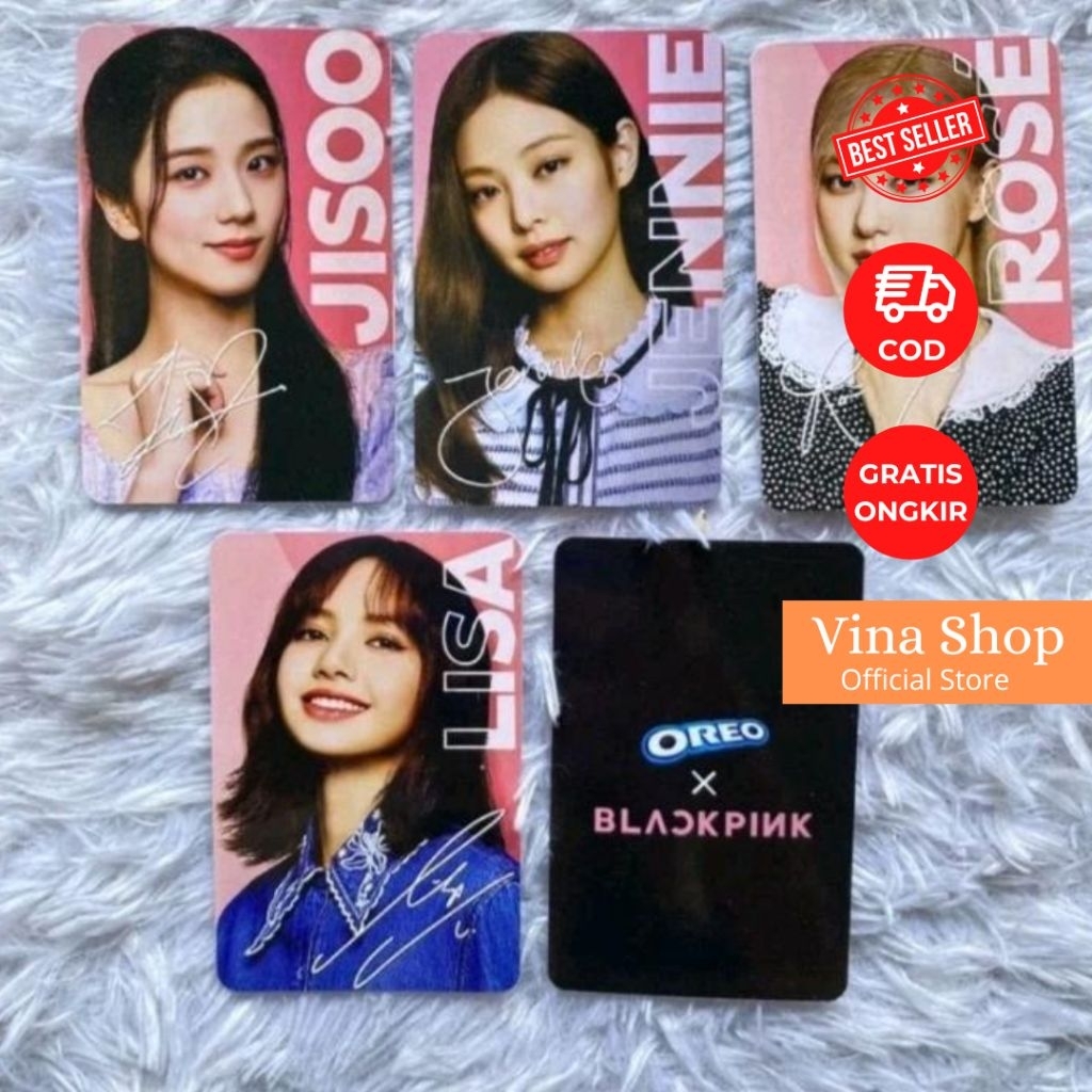 Photocard Oreo Blackpink Unofficial