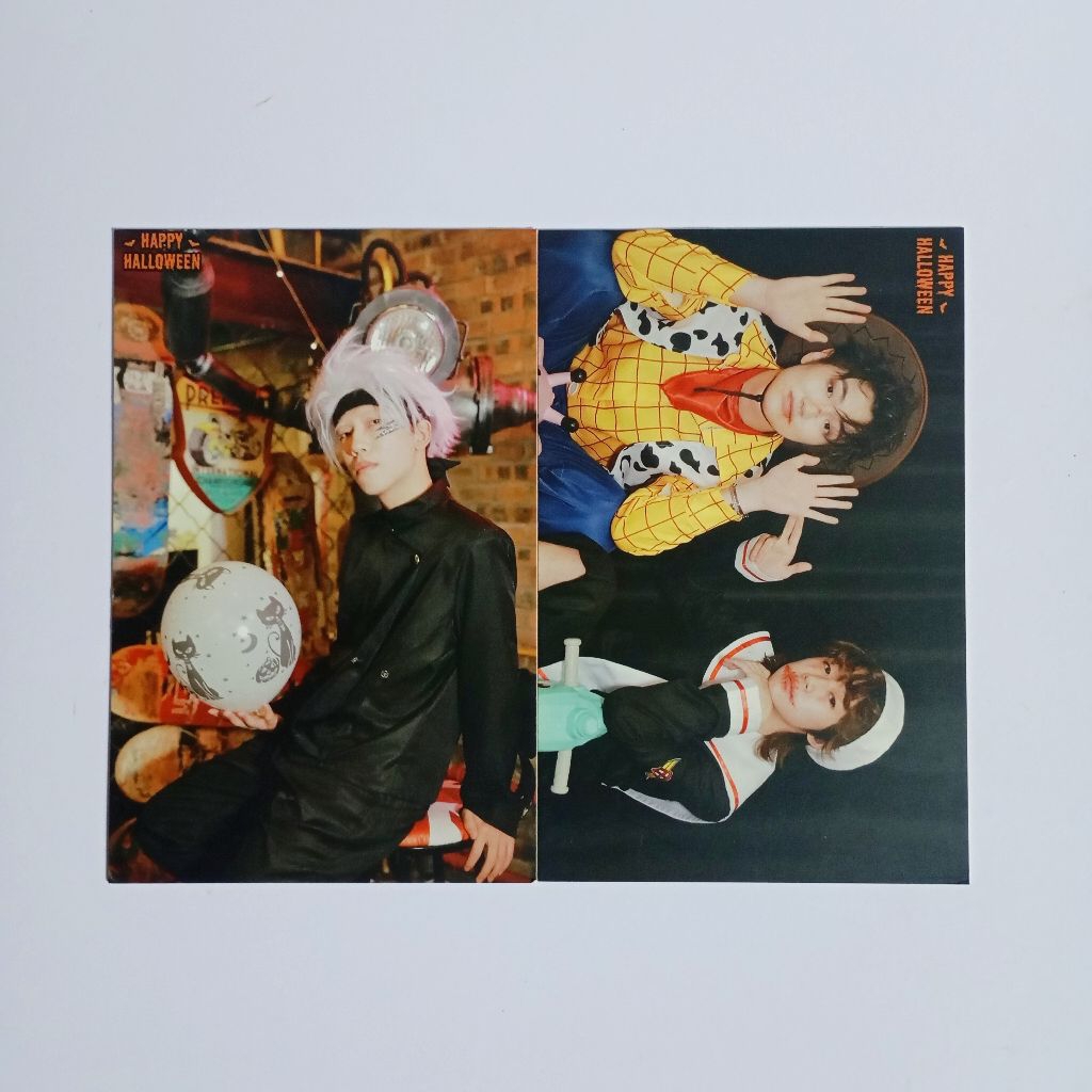 POSTCARD OFFICIAL BOYSTORY - HAPPY HALLOWEEN