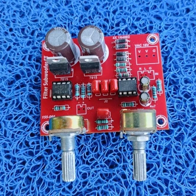kit filter subwofer / Lpf subwoofer horeg
