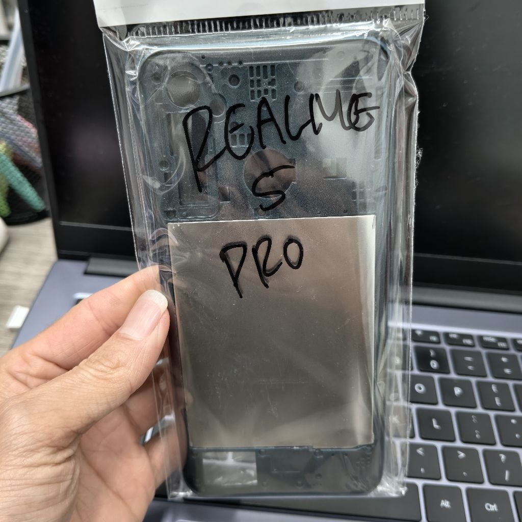 BAZEL BEZZEL SAMPING REALME 5 PRO - TULANG RANGKA REALME 5PRO