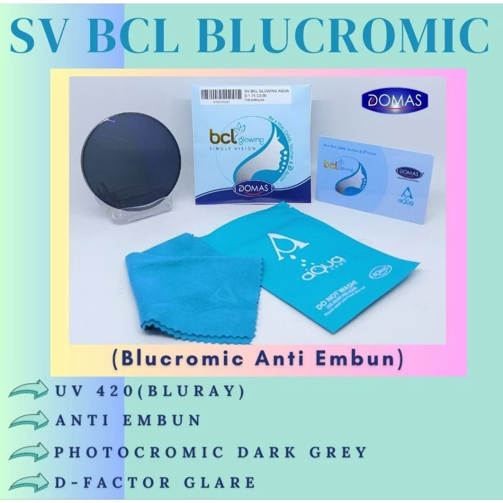 Star lensa kacamata domas BCL be celebrity lens bluecromic anti kabut