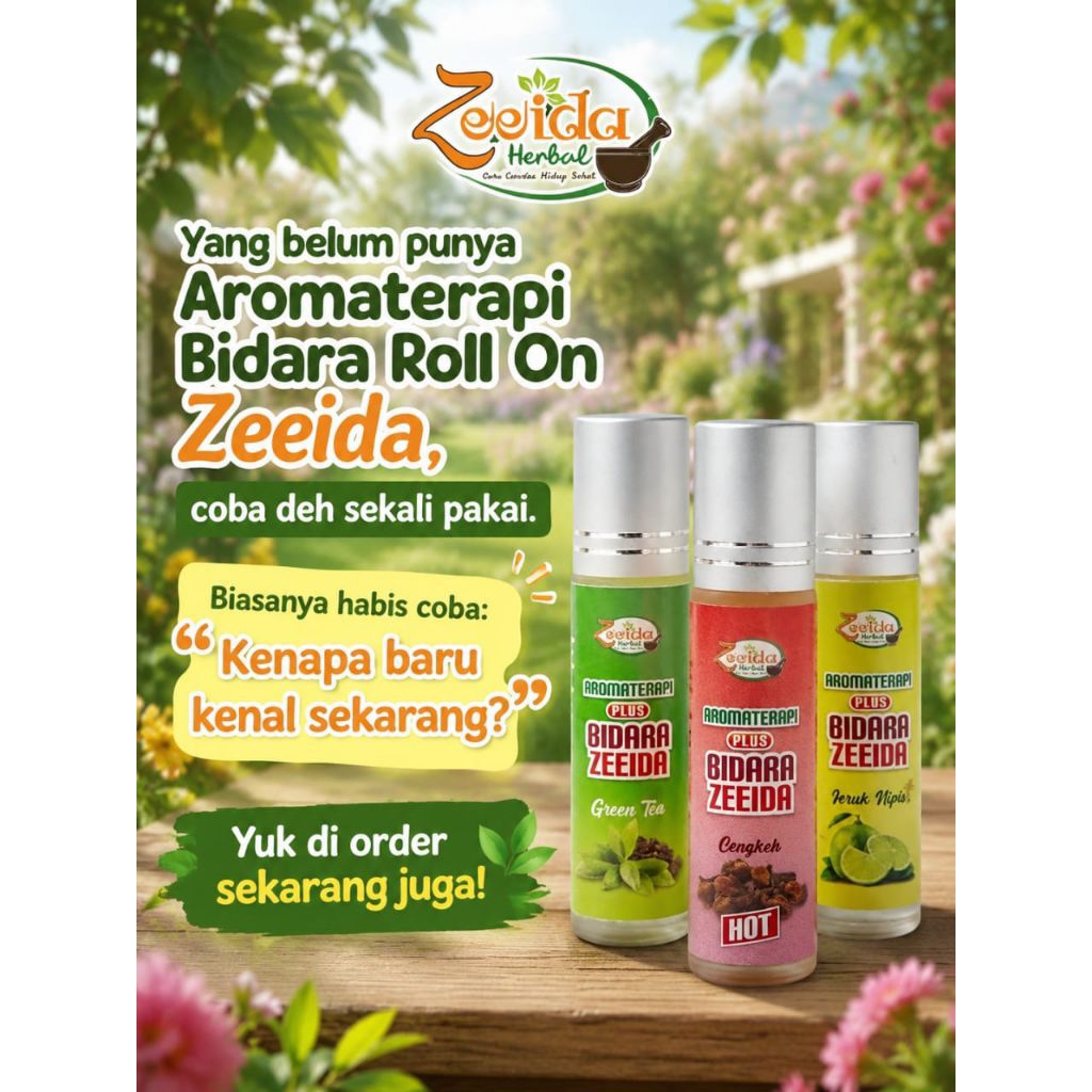 Aromaterapi zeeida/Freshcare Zeeida/Roll on zeeida/minyak angin zeeida/Zeecare