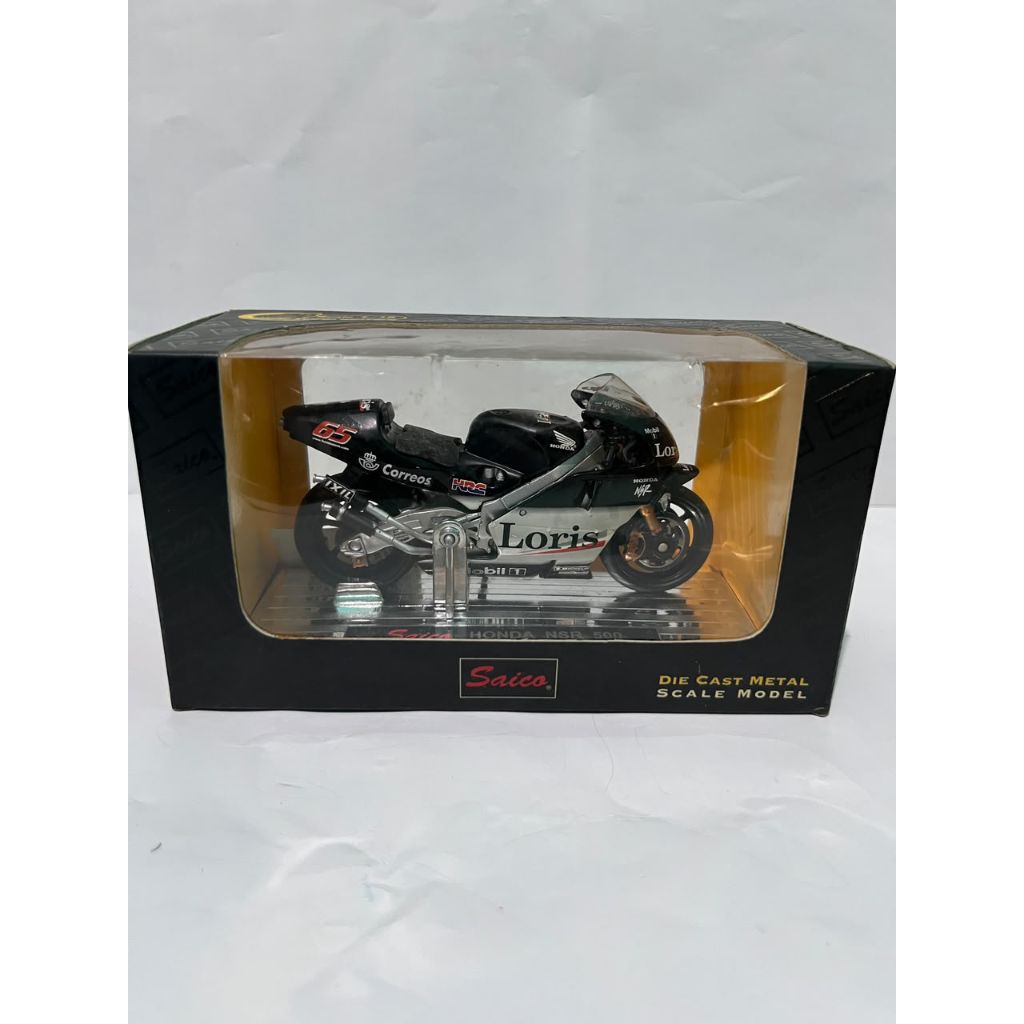 Saico MotoGP 1/18 Honda NSR 500 - Loris Capirossi 65 Diecast Metal