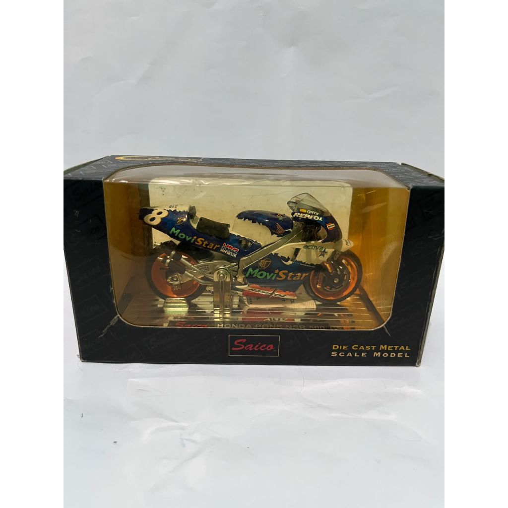 Saico MotoGP 1/18 Honda NSR 500 - Carlos Checa 8 Diecast Metal