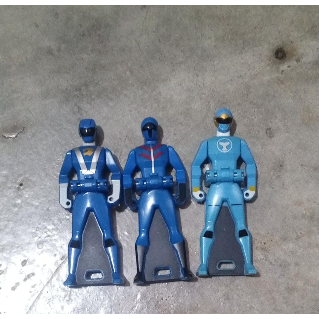 ranger key Blue Super Sentai Power ranger key Loose key (baca deskripsi)