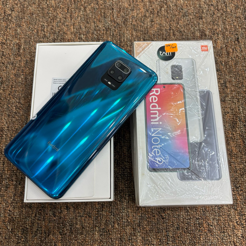 redmi note 9pro 6/64gb second resmi original