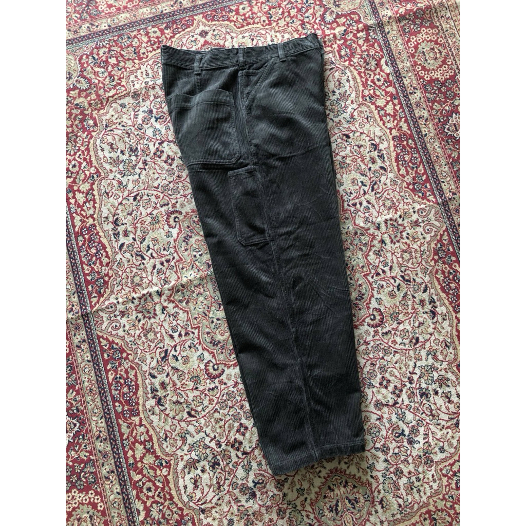 Celana Uniqlo U wide  fit corduroy carpenter work pants Hi858