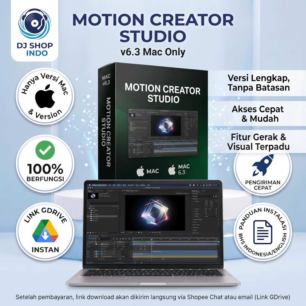 Motion Creator Studio 6.3 ( MAC )