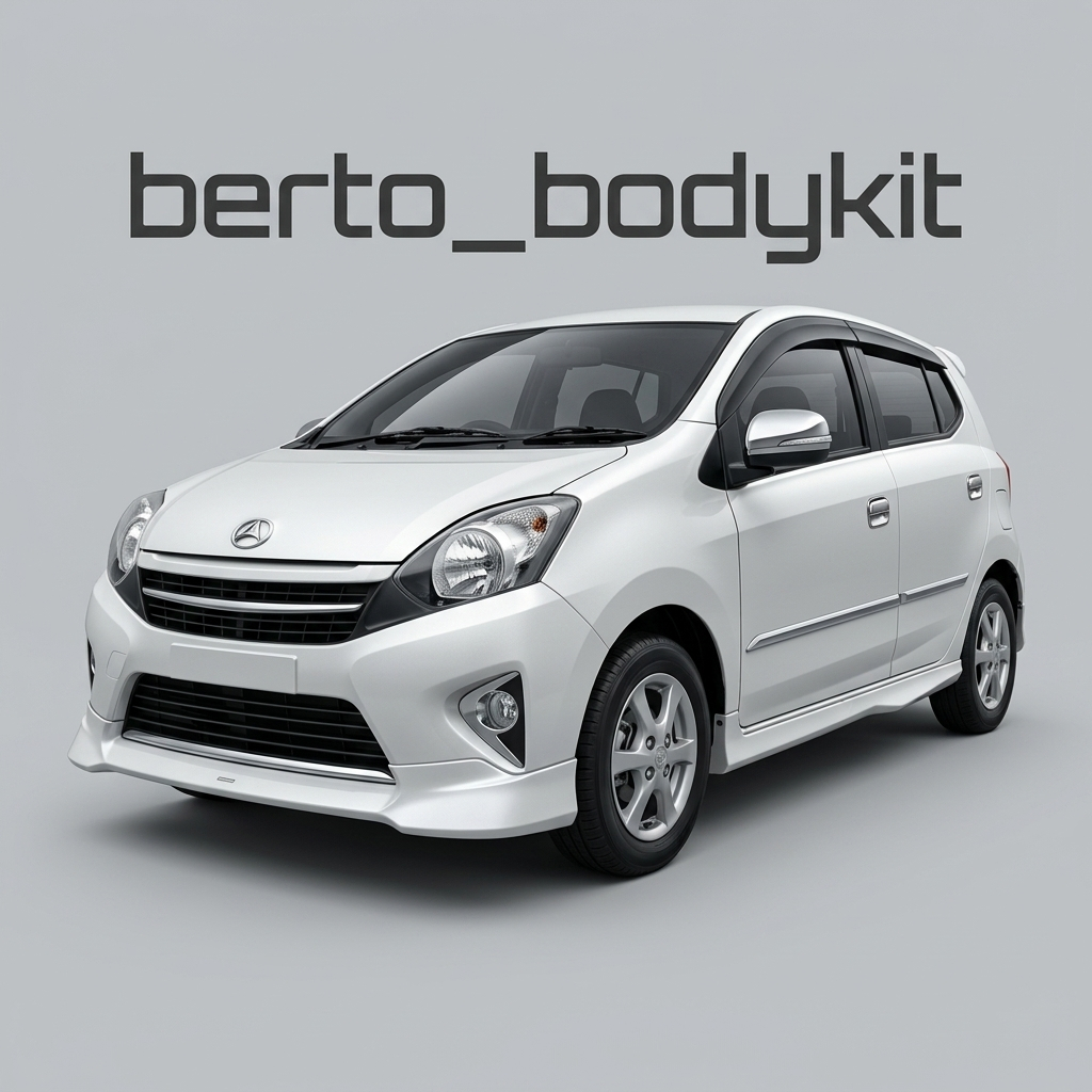 (Garansi)  BODYKIT AGYA TRD 2013 2014 2015 2016 BODY KIT TOYOTA AGYA TRD