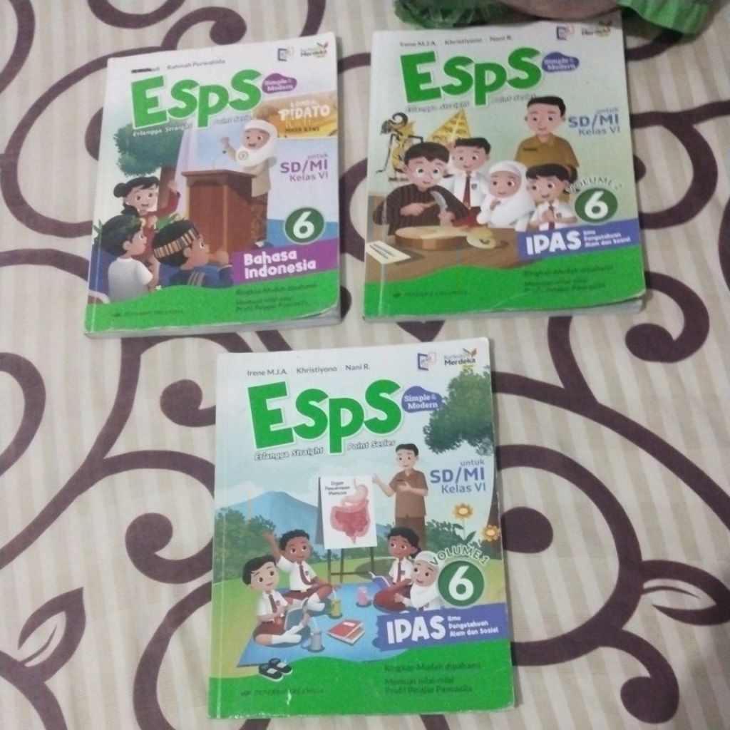 Buku Kelas 6 Erlangga KUMER