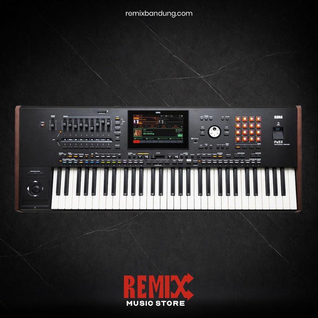 Korg PA5X / PA 5X / PA-5X Series 61 Keys Professional Arranger Keyboard