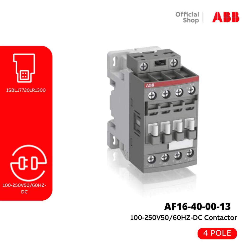 ABB 1SBL177201R1300 AF16-40-00-13 100-250V50/60HZ-DC Contactor