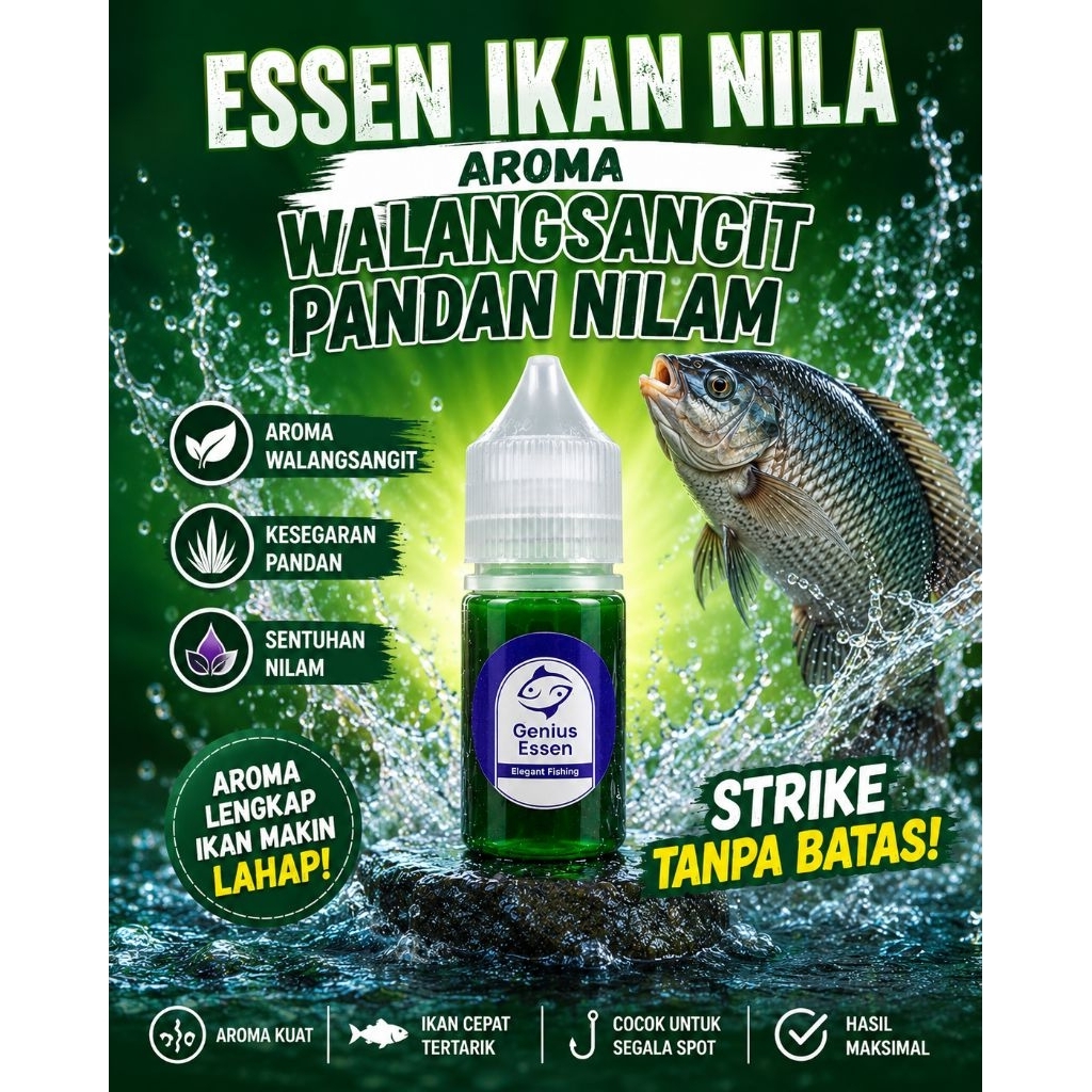 Essen Ikan Nila Liaran  Essen Ikan Nila Indukan Essen Ikan Nila Essen Ikan Nila Paling Ampuh Essen I