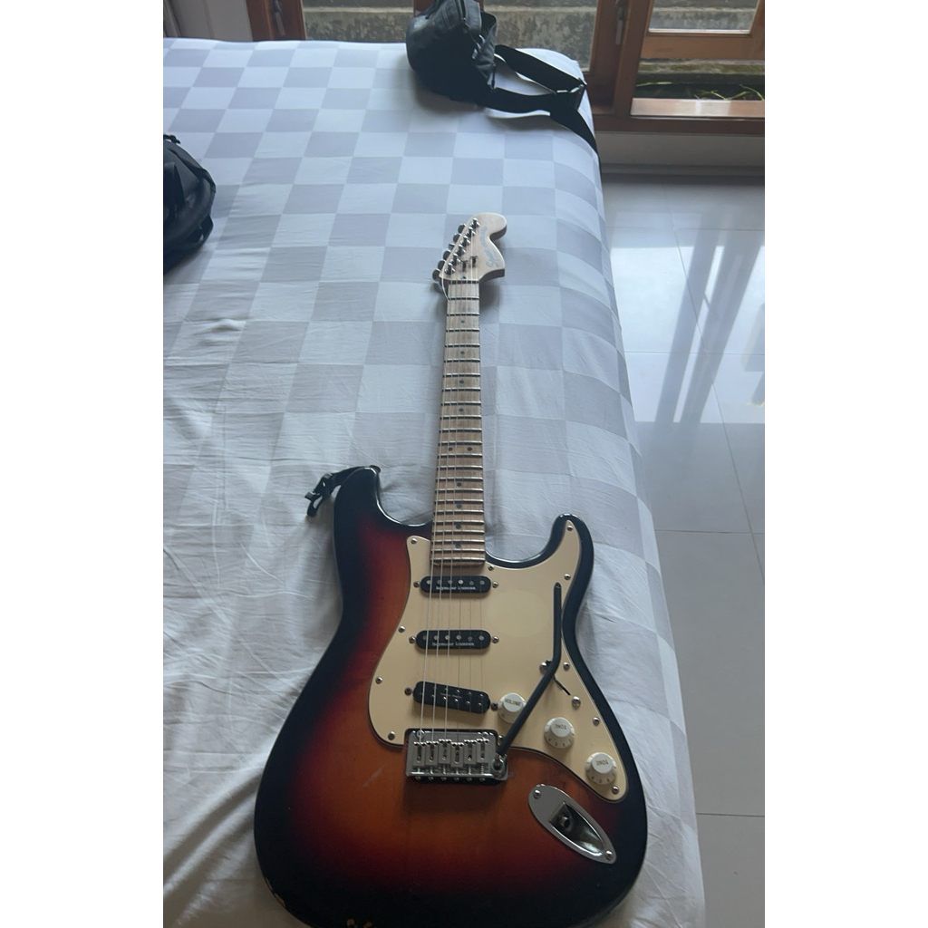 squier stratocaster standard series 2009 full upgrade