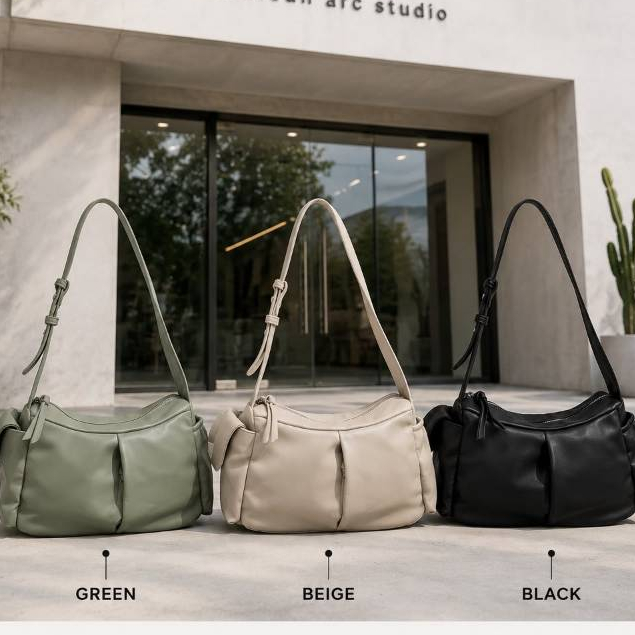 SLING SHOULDER BAG WANITA FASHION IMPORT PLATINUM NB707