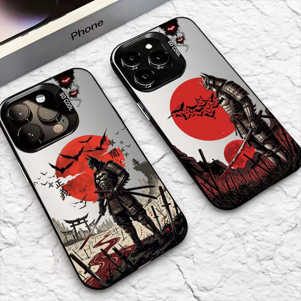 (SHPB76) Case IMD Design Custom Batman Samurai Untuk Handphone Oppo A15 A16 A16K A17 A18 A38 A31 A3X