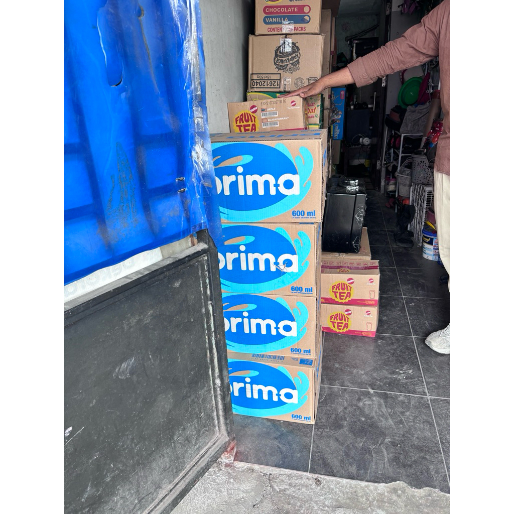 air mineral prima dan cheers botol 330ml/600ml/1500ml (ready)