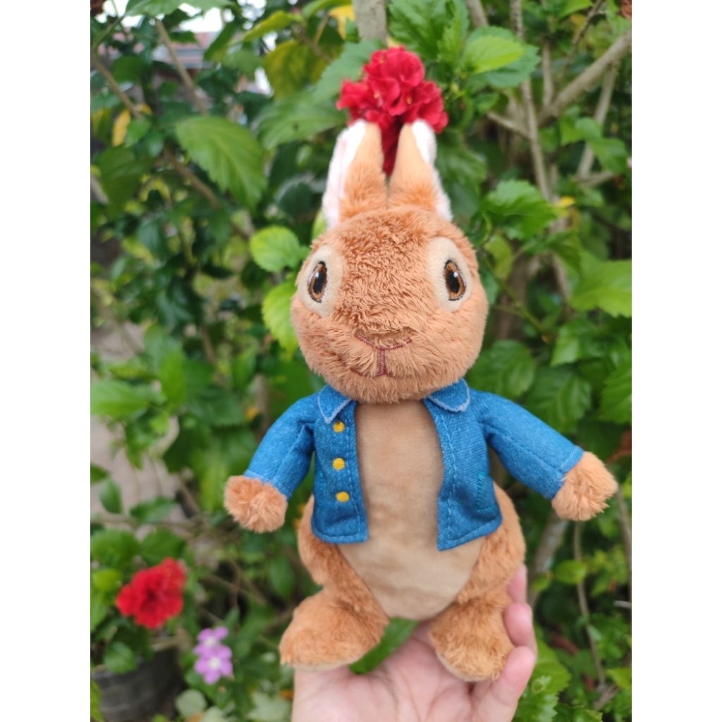 boneka petter rabbit bulu original peter rabbit