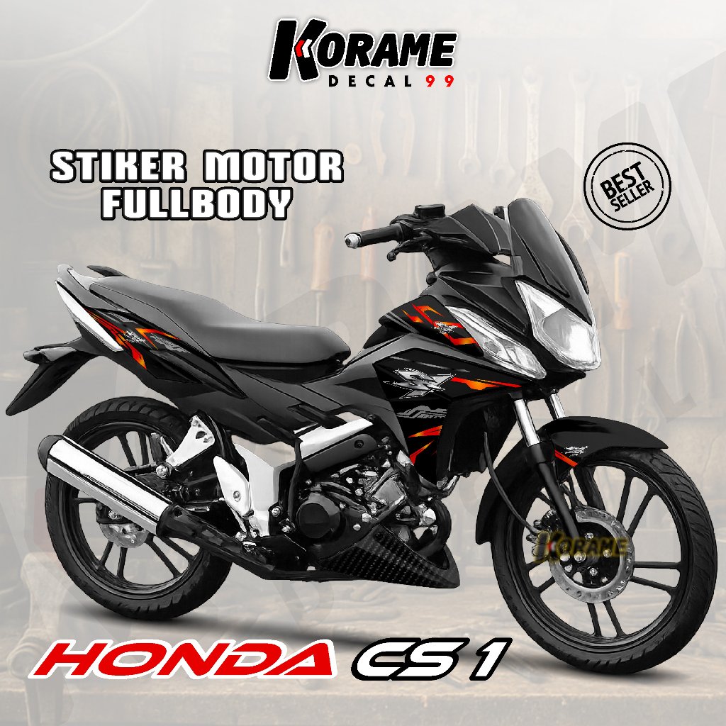 Decal Honda CS 1 CS One Full body - Stiker Motor CS 1 CS One Model Matrixline Racing