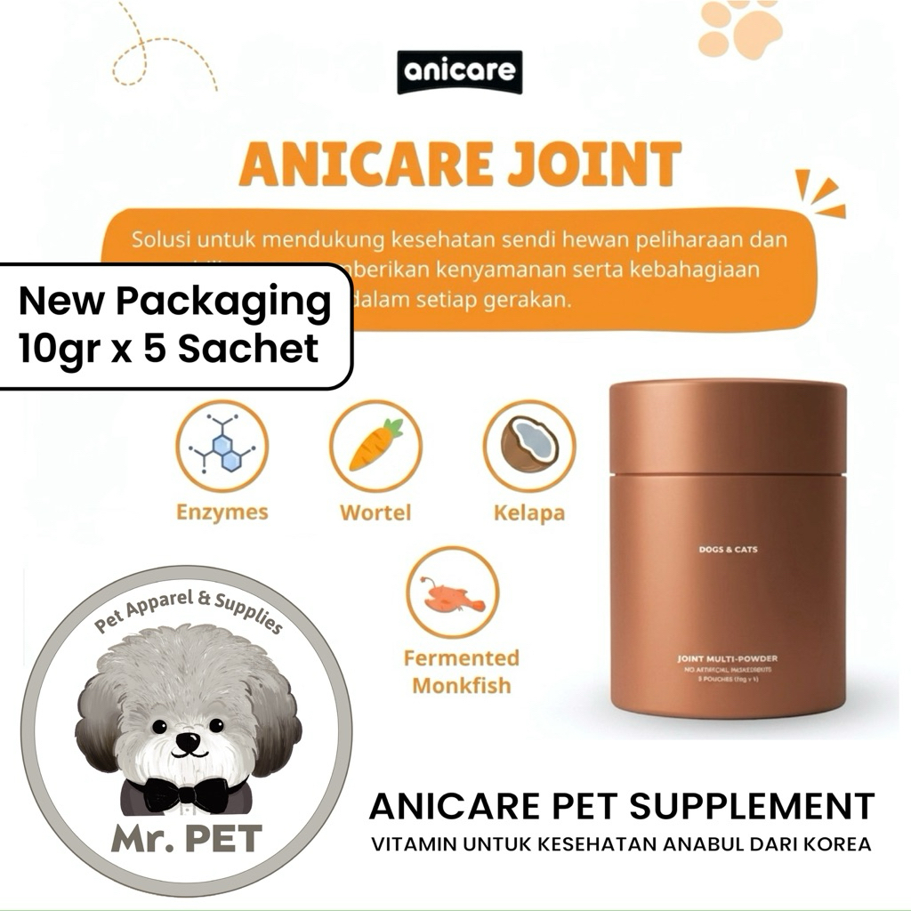 ANICARE JOINT VITAMIN TULANG DAN SENDI UNTUK ANJING