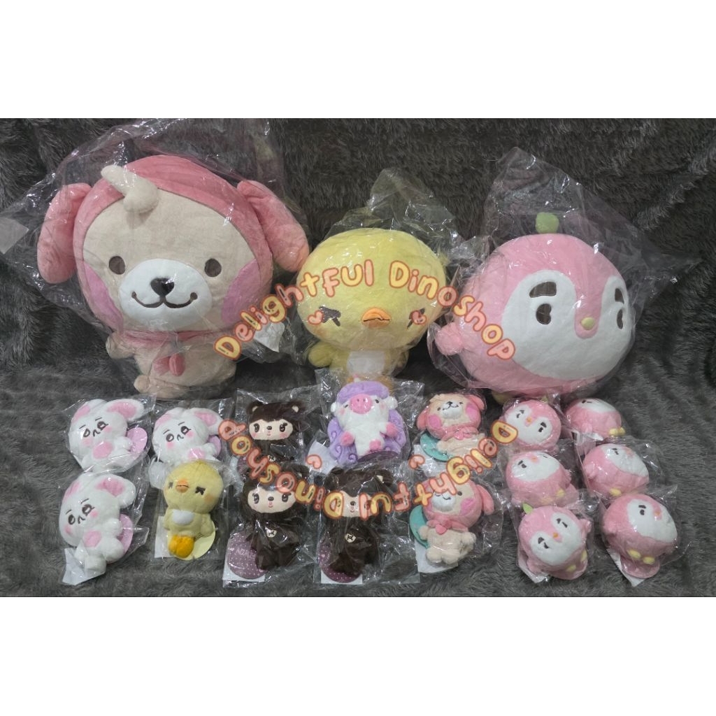 (READY STOCK) EXO OFFICIAL MERCHANDISE EXHORIZON CONCERT MINI KEYRING DOLL SUHO CHANYEOL KAI D.O SEH