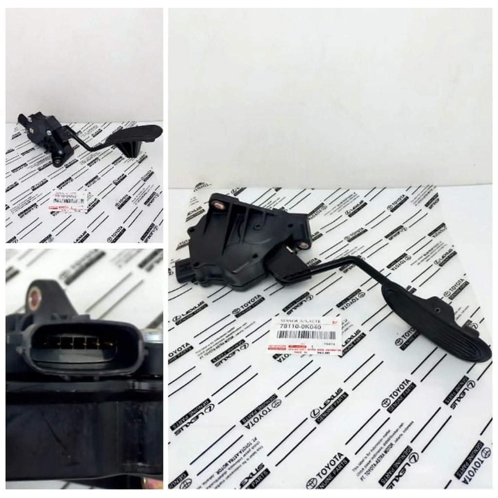 Pedal Gas Sensor Gas Innova Fortuner Hilux 78110-0K040 Asli