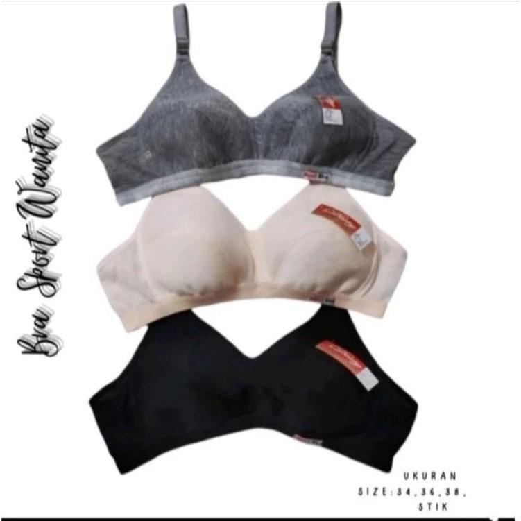 6-PCS BRA BH PRINTING/BH SABLON LUSINAN REMAJA STICK