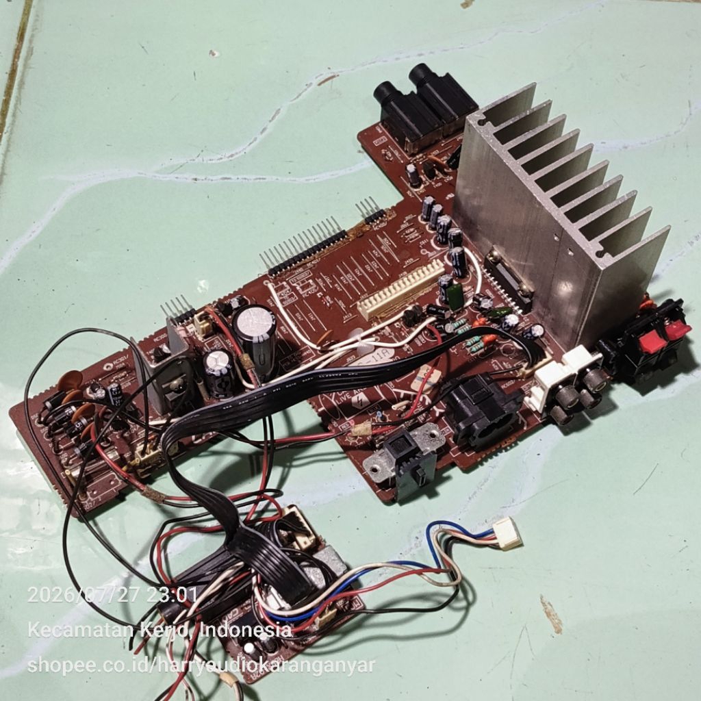 BELUM DITEST Modul Power-Amp IC AN7177 Ori Lepasan Mini Compo – Dikirim Sesuai Foto