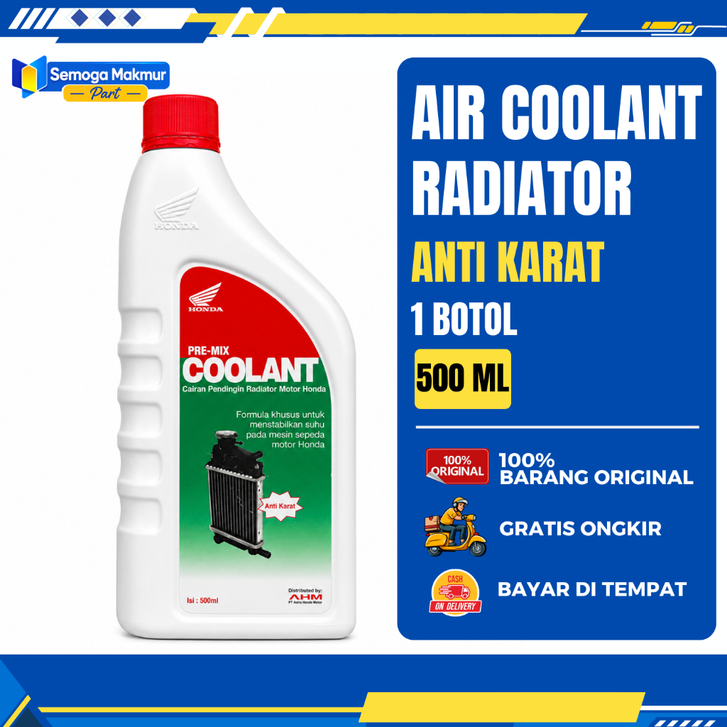 Honda Radiator Coolant Motor 500ML AHM, Air Radiator