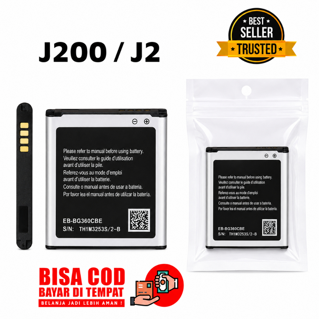 BATTERY BATERAI BATRE EB-BG360CBE GALAXY J2 j200 J2 2015