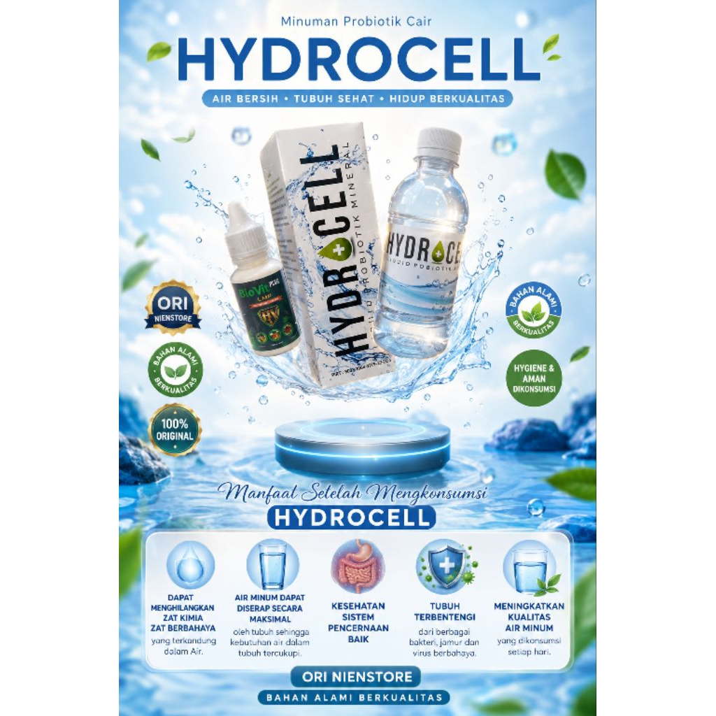 HYDROCELL  100% ORI